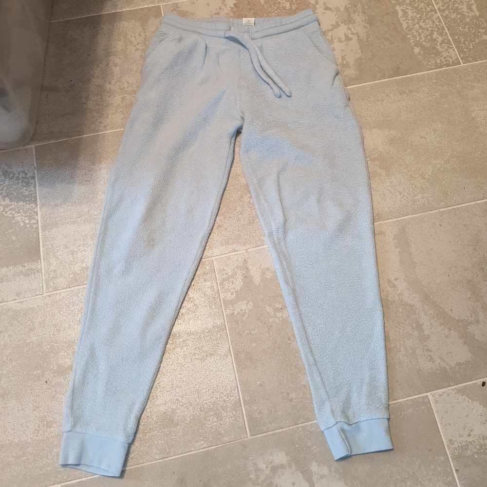 Soft serve fleece joggers Frozen blue size Medium